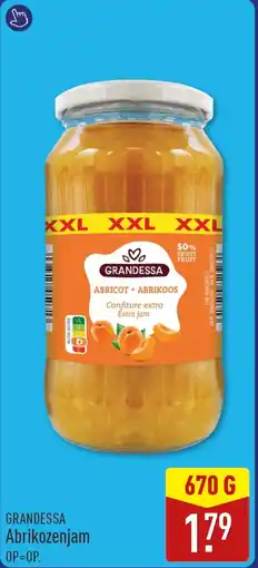 ALDI Grandessa Abrikozenjam aanbieding