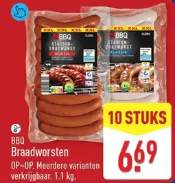 ALDI BBQ Braadworsten aanbieding