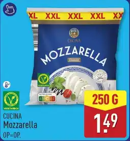 ALDI Cucina Mozzarella aanbieding