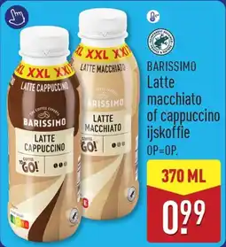 ALDI Barissimo Latte macchiato of cappuccino ijskoffie aanbieding