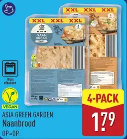 ALDI Asia Green Garden Naanbrood aanbieding