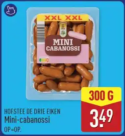 ALDI Hofstee De Drie Eiken Mini-cabanossi aanbieding