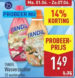 ALDI Tandil Wasverzachter aanbieding