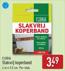 ALDI Floria Slakvrij koperband aanbieding