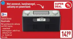 ALDI Adventuridge Noodradio aanbieding