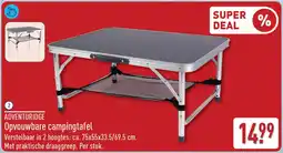 ALDI Adventuridge Opvouwbare campingtafel aanbieding
