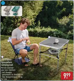 ALDI Adventuridge Opvouwbare campingstoel aanbieding