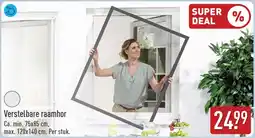 ALDI Verstelbare raamhor aanbieding