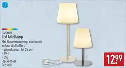 ALDI Casalux Led tafellamp aanbieding