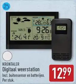 ALDI Krontaler Digitaal weerstation aanbieding