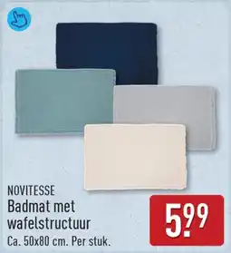 ALDI Novitesse Badmat met wafelstructuur aanbieding