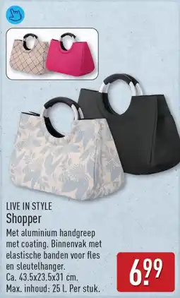 ALDI Live in style Shopper aanbieding