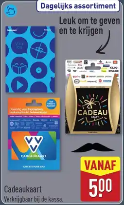 ALDI Cadeaukaart aanbieding