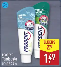 ALDI Prodent Tandpasta aanbieding