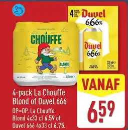 ALDI La Chouffe Blond of Duvel 666 aanbieding