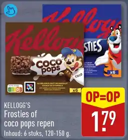 ALDI Kellogg's Frosties of coco pops repen aanbieding