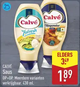 ALDI Calvé Saus aanbieding