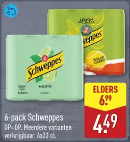 ALDI Schweppes aanbieding