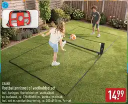 ALDI Crane Voetbaltennisnet of voetbaldoelset aanbieding