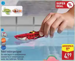 ALDI Robot-waterspeelgoed aanbieding