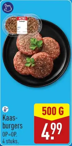 ALDI Kaasburger aanbieding