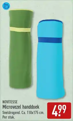 ALDI Novitesse Microvezel handdoek aanbieding