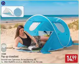 ALDI Crane Pop-up strandtent aanbieding