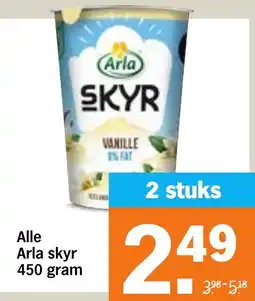Albert Heijn Alle Arla Skyr aanbieding