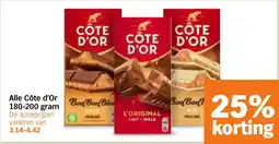 Albert Heijn Alle Côte d'Or aanbieding