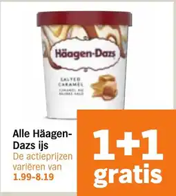 Albert Heijn Alle Häagen Dazs Ijs aanbieding