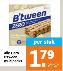 Albert Heijn Alle Hero B'tween multipacks aanbieding