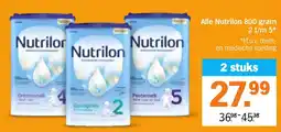 Albert Heijn Alle Nutrilon aanbieding