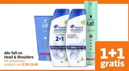 Albert Heijn Alle Taft en Head & Shoulders aanbieding