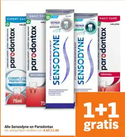 Albert Heijn Alle Sensodyne en Parodontax aanbieding