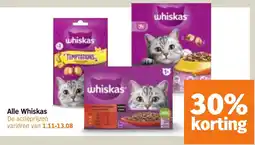 Albert Heijn Alle Whiskas aanbieding