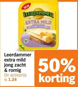 Albert Heijn Leerdammer Extra Mild Jong Zacht & Romig aanbieding