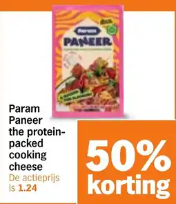Albert Heijn Param Paneer the Protein Packed Cooking Cheese aanbieding