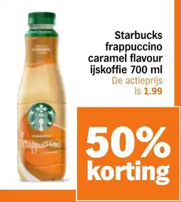 Albert Heijn Starbucks frappuccino caramel flavour ijskoffie aanbieding