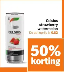 Albert Heijn Celsius strawberry watermelon aanbieding