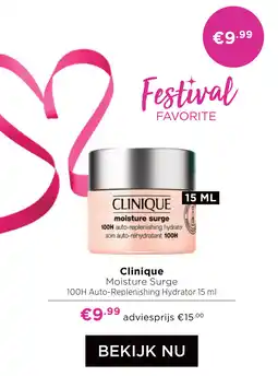 ICI Paris XL Clinique Moisture Surge aanbieding