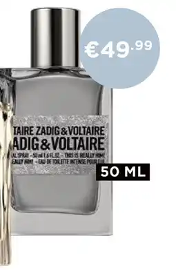 ICI Paris XL Zadig & voltaire this is him! aanbieding