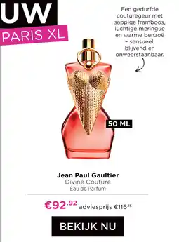 ICI Paris XL Jean Paul Gaultier Divine Couture aanbieding