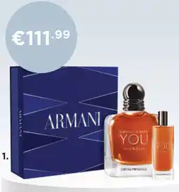 ICI Paris XL Emporio Armani SET Stronger With You Intensely aanbieding