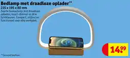 Kruidvat Bedlamp met draadloze oplader aanbieding