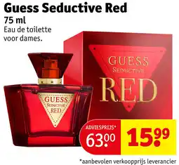 Kruidvat Guess Seductive Red aanbieding