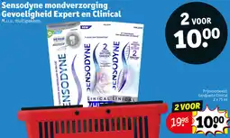 Kruidvat Sensodyne mondverzorging Gevoeligheid Expert en Clinical aanbieding