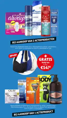 Kruidvat Body tas aanbieding