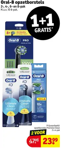Kruidvat Oral-B opzetborstels aanbieding