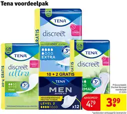 Kruidvat Tena voordeelpak aanbieding