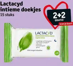 Kruidvat Lactacyd intieme doekjes aanbieding